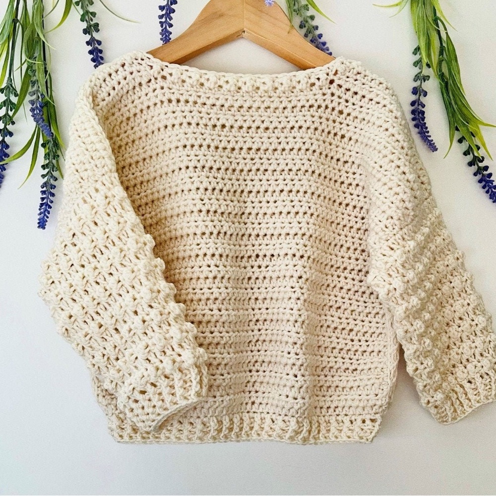 Cozy Cream Knit Sweater